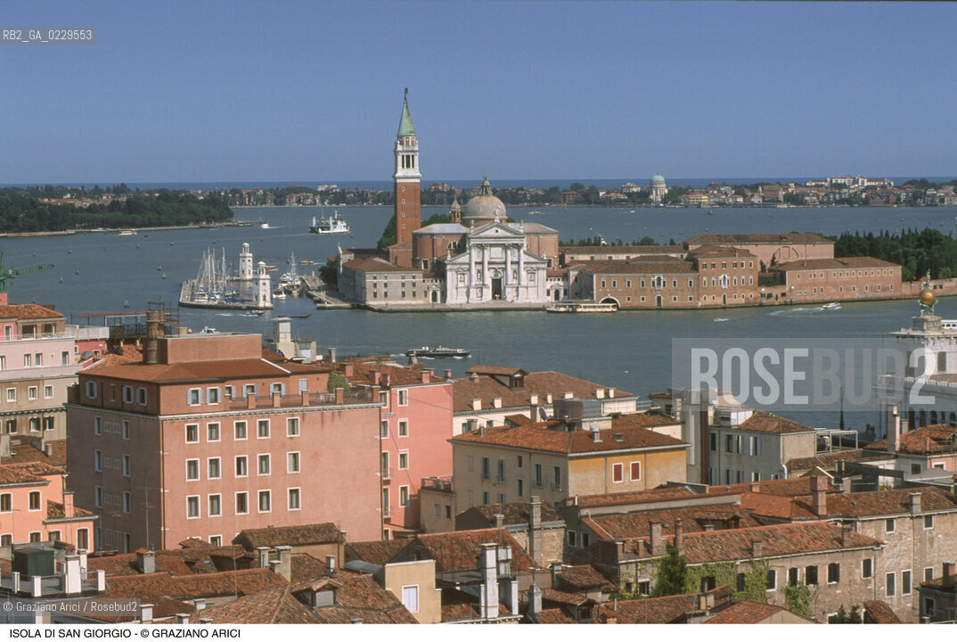 Caption: Localizzazione:..VENEZIA..Oggetto:..Soggetto:..SESTIERE DI S. MARCO / ISOLA DI S. GIORGIO / LIDO..Cronologia: ....Definizione Culturale:..   Autore: ....   Stile:....   Editori/Stampatori:..   Committenza:..Materia e Tecnica:....Collocazione:..Note:..MONUMENTALE DALL ALTO AEREA..Riproduzione Fotografica:..Graziano Arici/Rosebud2 .Copyright:..Graziano Arici/Rosebud2 .Data:..1996..Costo:..A