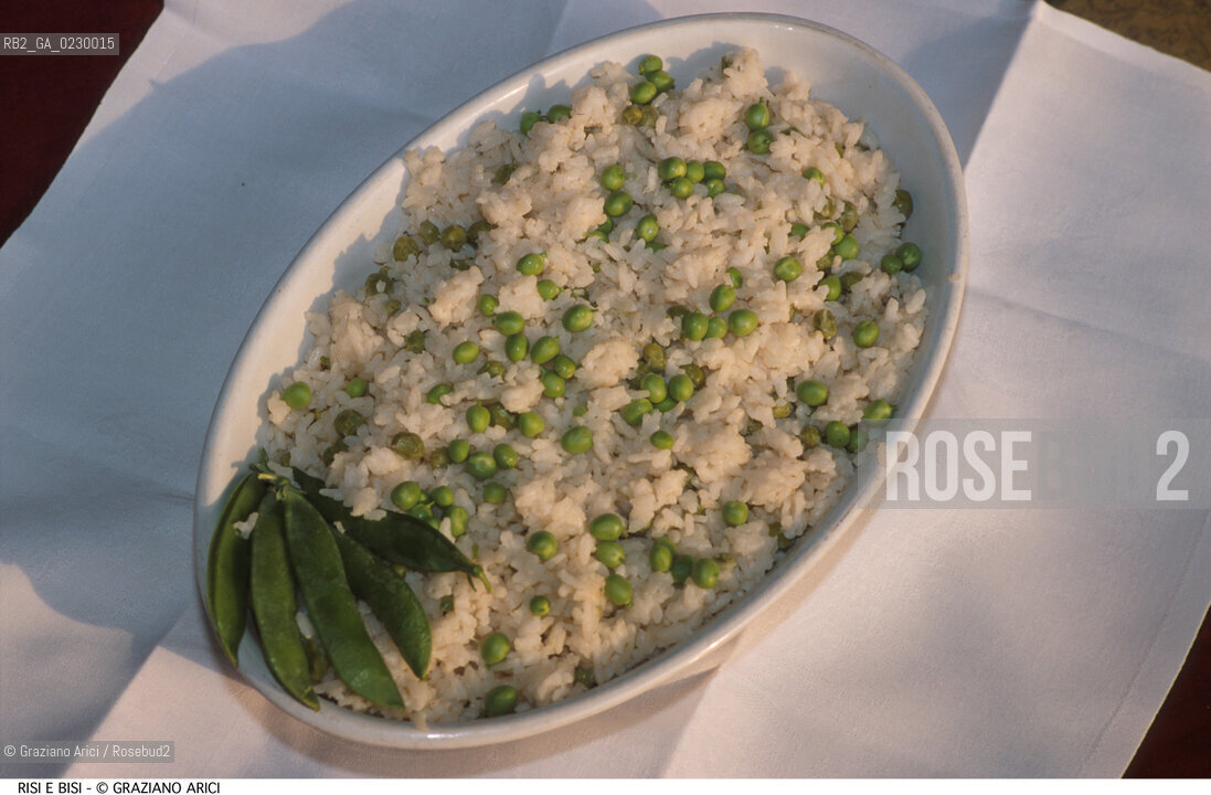 Nome: ..RISI E BISI / RISO E PISELLI..Descrizione: ..GASTRONOMIA CIBO  PRIMI ..Credit: ..Graziano Arici/Rosebud2/..Costo: ..A..Nazione: ....Città: ....Data: ..2000