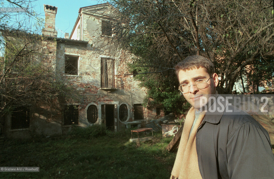 LARCHITETTO LEO SCHUBERT - VENEZIA 2001 - ©Graziano Arici/Rosebud2