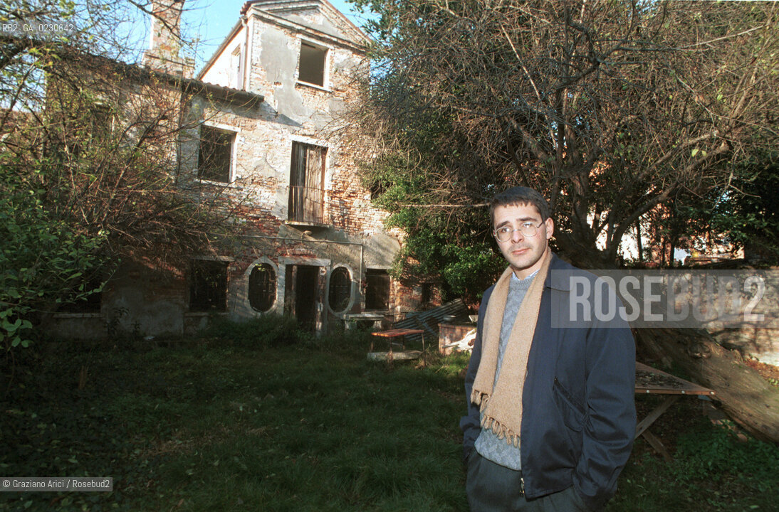 LARCHITETTO LEO SCHUBERT - VENEZIA 2001 - ©Graziano Arici/Rosebud2