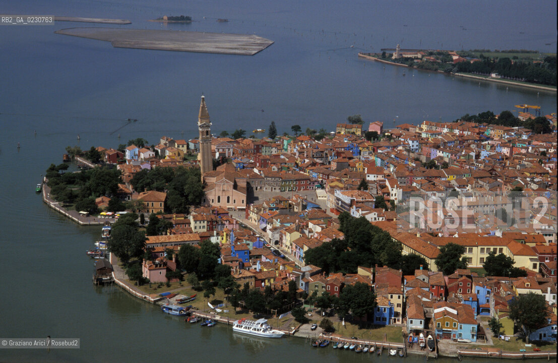 BURANO  -  © 2002 Graziano Arici/Rosebud2 / FOTO AEREA