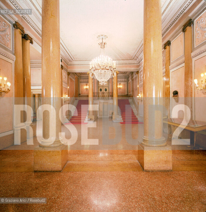 Nome: ..GRAN TEATRO LA FENICE..Descrizione: ..FOYER / VENEZIA..Credit: ..Graziano Arici/Rosebud2/..Costo: ..A..Nazione: ..ITALIA..Città: ..VENEZIA..Data: ..1985 ca.
