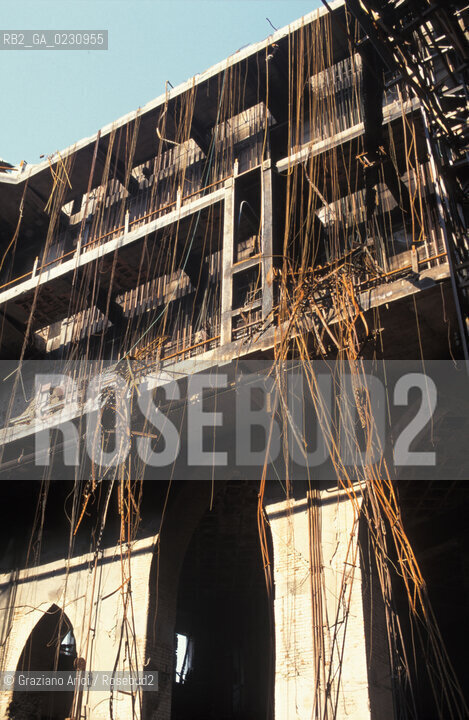 Nome: ..GRAN TEATRO LA FENICE..Descrizione: ..IL PALCOSCENICO DOPO LINCENDIO / VENEZIA..Credit: ..Graziano Arici/Rosebud2/..Costo: ..A..Nazione: ..ITALIA..Città: ..VENEZIA..Data: ..FEBBRAIO 1996