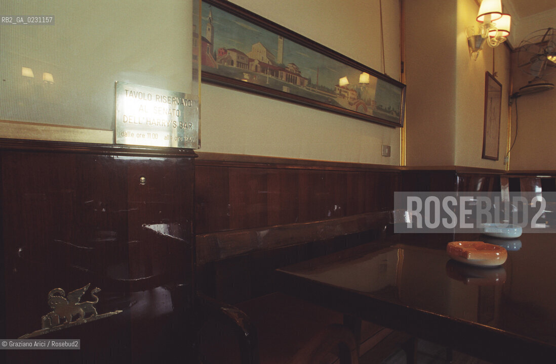 LHARRYS BAR DI VENEZIA ©Graziano Arici/Rosebud2 / GASTRONOMIA / LETTERATURA