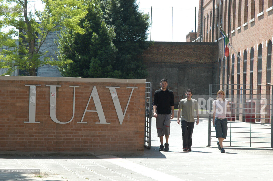 VENEZIA -IUAV FACOLTA DI ARCHITETTURA -  ©Graziano Arici/Rosebud2 UNIVERSITA