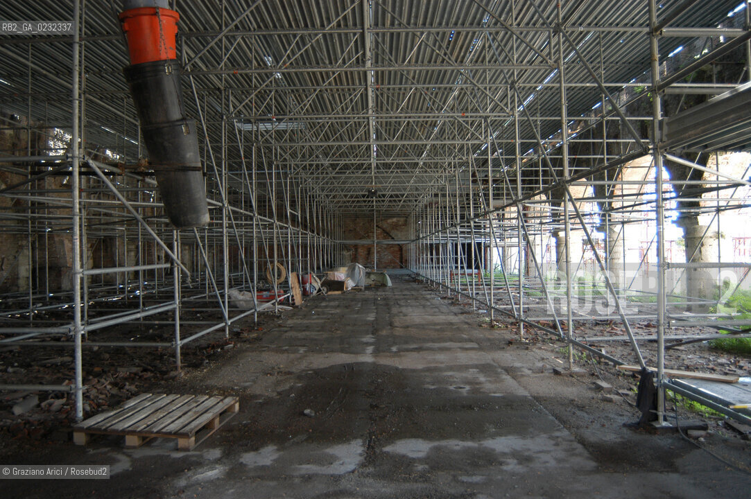 ARSENALE DI VENEZIA FONDERIE RESTAURO CONSERVATIVO © 2003 Graziano Arici/Rosebud2 CONSORZIO VENEZIA NUOVA ARCHEOLOGIA INDUSTRIALE FORNO LEGNO