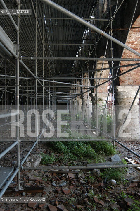 ARSENALE DI VENEZIA FONDERIE RESTAURO CONSERVATIVO © 2003 Graziano Arici/Rosebud2 CONSORZIO VENEZIA NUOVA ARCHEOLOGIA INDUSTRIALE FORNO LEGNO