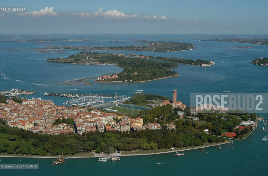 VENEZIA S.ELENA ISOLA DI S.ERASMO  -  © 2003 Graziano Arici/Rosebud2 / FOTO AEREA