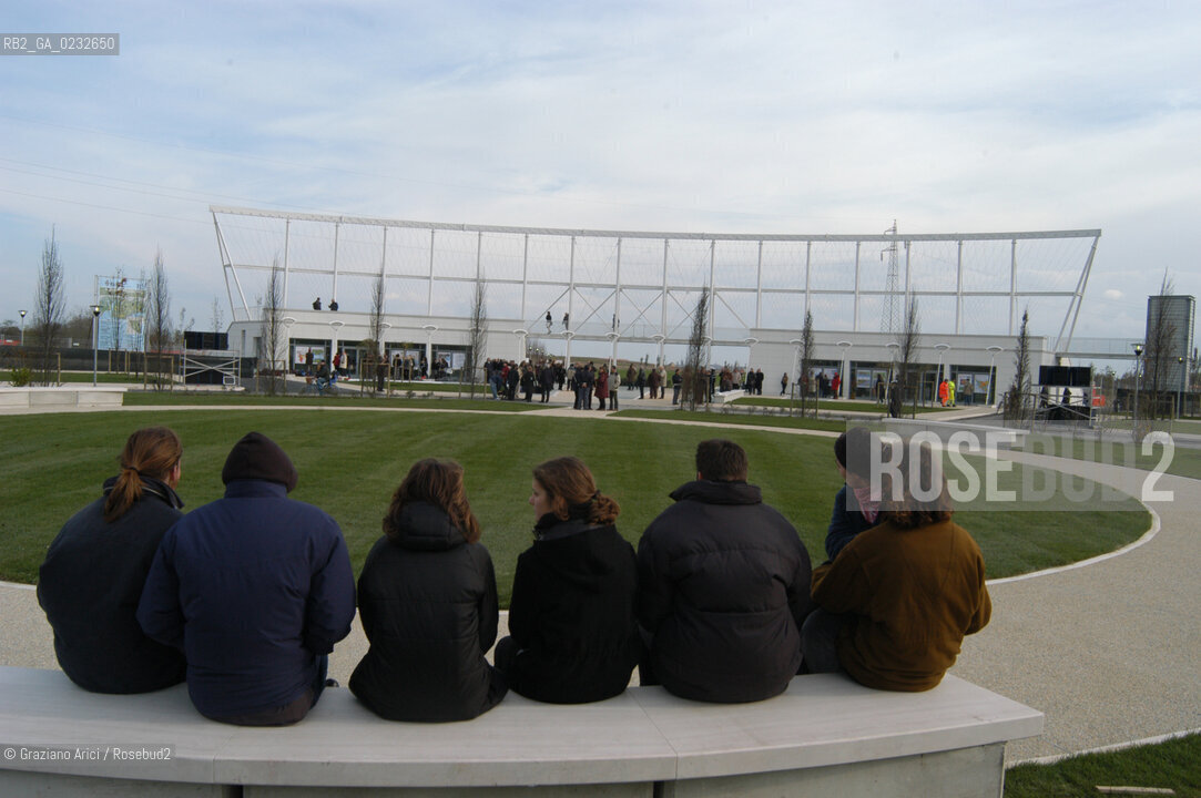 VENEZIA 7/11/03 INAUGURAZIONE DEL PARCO DI S.GIULIANO CON IL SINDACO PAOLO COSTA E IL PRESIDENTE DELLA COMMISSIONE EUROPEA ROMANO PRODI ©Graziano Arici/Rosebud2