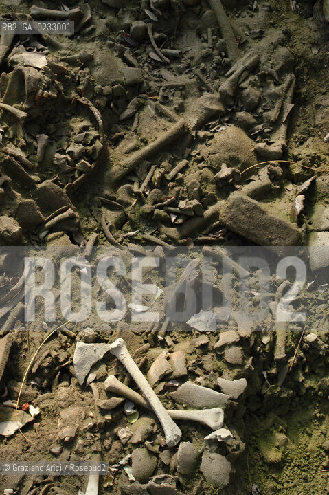 VENEZIA 16/11/04  ISOLA DEL LAZZARETTO VECCHIO STATO DI FATTO E LAVORI IN CORSO  DEL CONSORZIO VENEZIA NUOVA ©Graziano Arici/Rosebud2 ARCHEO