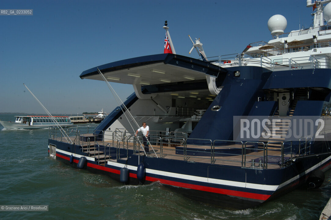 VENEZIA GIUGNO 2005 - YACHT A VENEZIA ©Graziano Arici/Rosebud2 BARCA A VELA