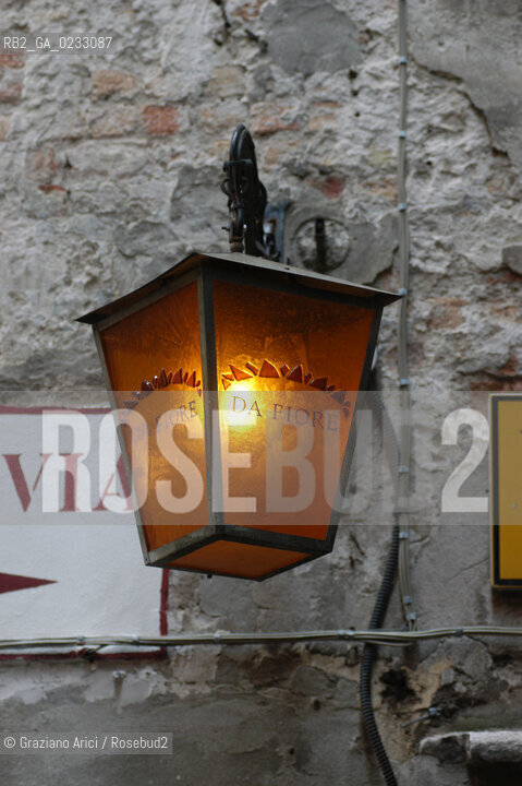 VENEZIA MAGGIO 2005 THE RESTAURANT  OSTERIA DA FIORE WITH MAURIZIO MARTIN HIS WIFE ©Graziano Arici/Rosebud2 GASTRONOMIA RISTORANTE