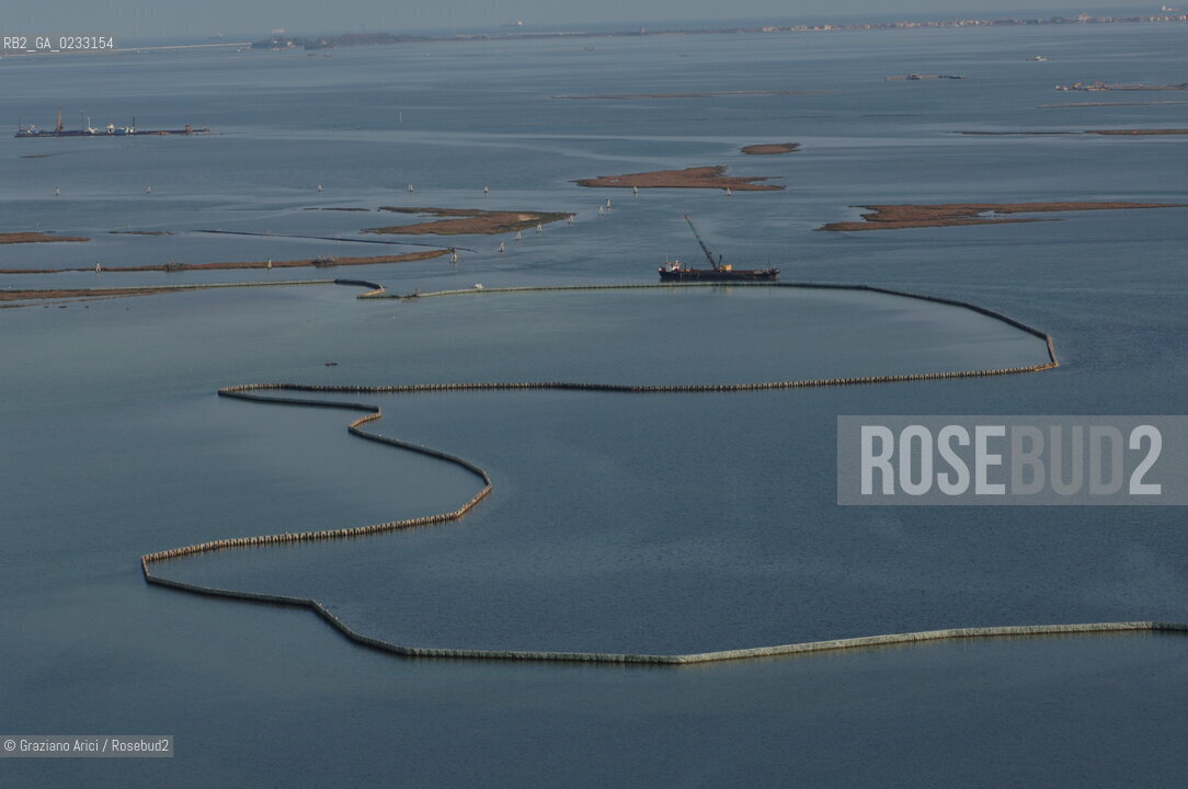 VENEZIA 18/09/05 FOTO AEREE DELLA BARENA TORSON DI SOTTO ©Graziano Arici/Rosebud2 CONSORZIO VENEZIA NUOVA LAGUNA