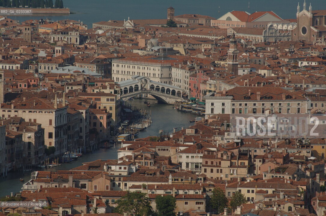 VENEZIA 13/06/06 FOTO AEREE VENEZIA RIALTO ©Graziano Arici/Rosebud2