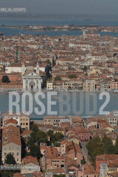 VENEZIA 10/10/06 FOTO AEREA VENEZIA GIUDECCA ©Graziano Arici/Rosebud2
