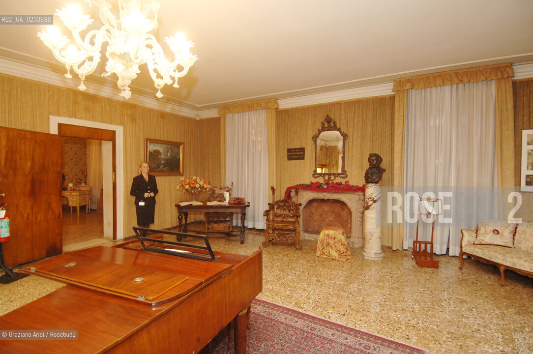 VENEZIA 18 OTTOBRE 2006 - SERATA WAGNER A PALAZZO VENDRAMIN CALERGI ©Graziano Arici/Rosebud2 MUSEO CASA GASTRONOMIA