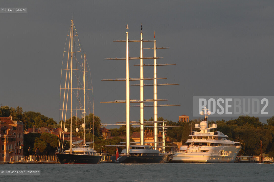 VENICE 27/06/07 - YACHT A VENEZIA ©Graziano Arici/Rosebud2 BARCA NAVE