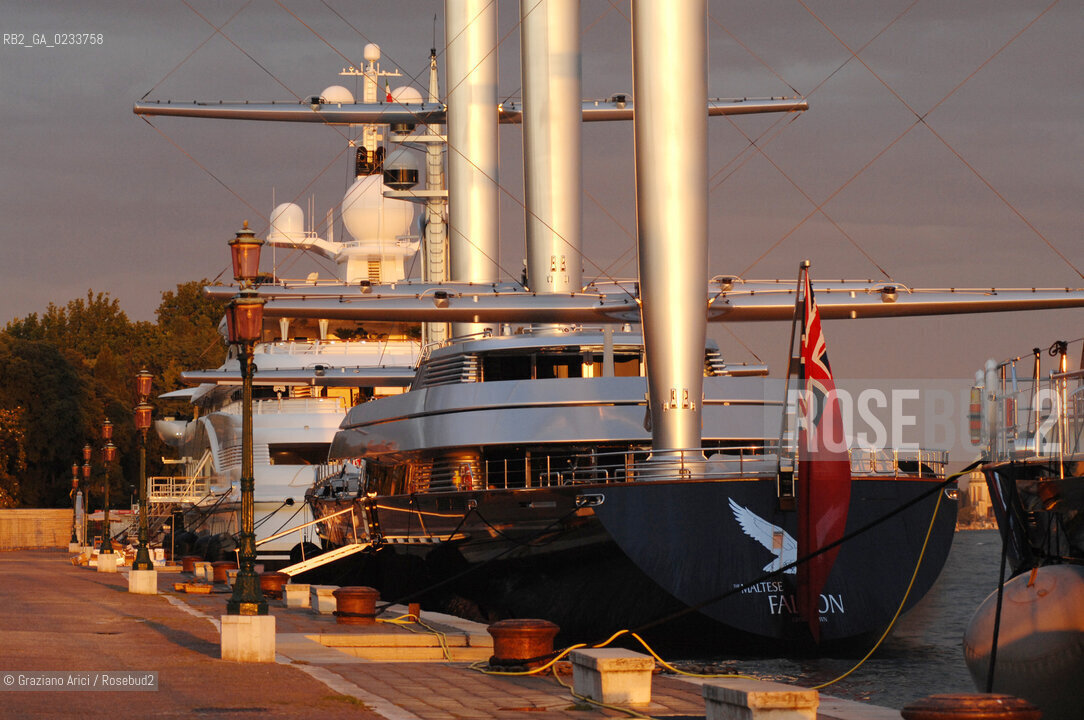 VENICE 27/06/07 - YACHT A VENEZIA ©Graziano Arici/Rosebud2 BARCA NAVE