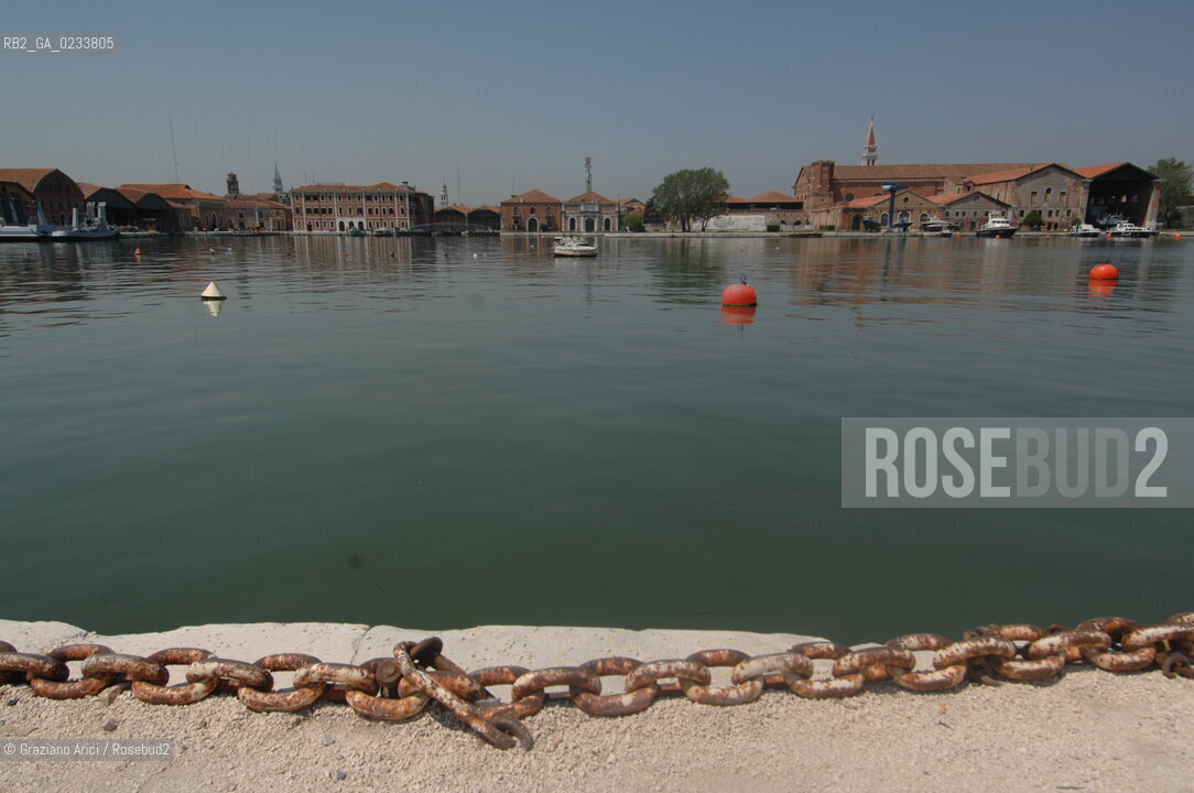 VENEZIA 19 LUGLIO 2007 - ARSENALE DI VENEZIA : CORDERIE, ARTIGLIERIE, GAGGIANDRE E DARSENA NUOVISSIMA ©Graziano Arici/Rosebud2 ARCHEOLOGIA INDUSTRIALE