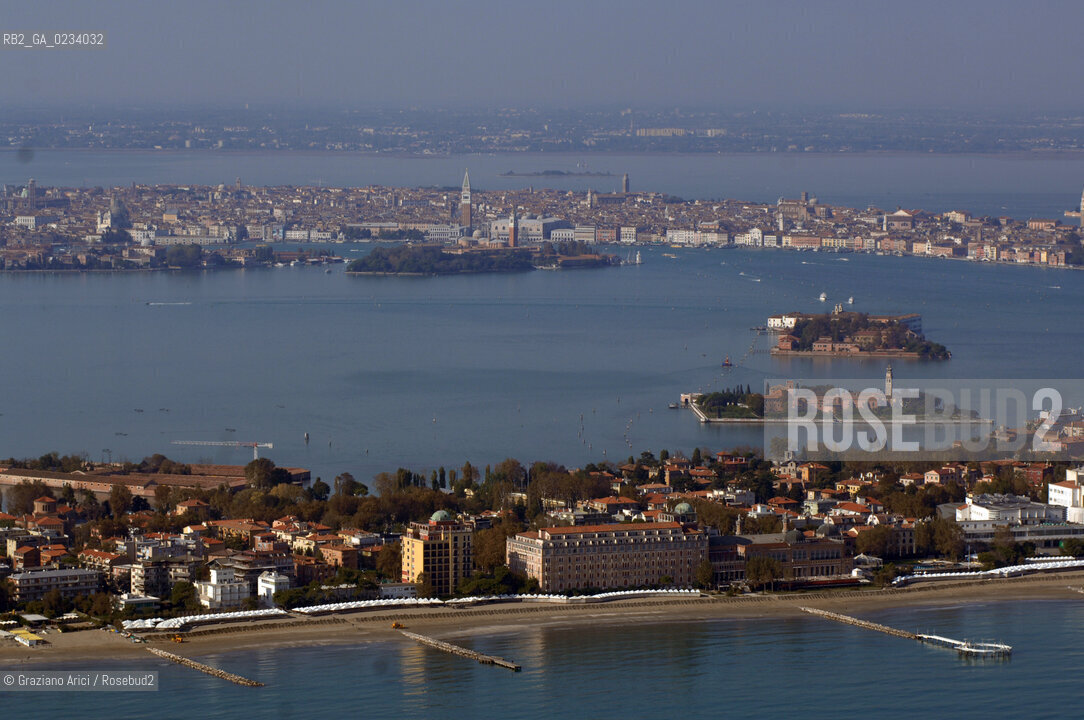 VENEZIA 16/10/07 FOTO AEREE E SKYLINE DEL LIDO E VENEZIA ©Graziano Arici/Rosebud2