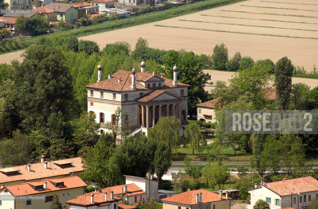 VENEZIA 9/5/08 FOTO AEREE DELLA VILLA MALCONTENTA DEL PALLADIO ©Graziano Arici/Rosebud2