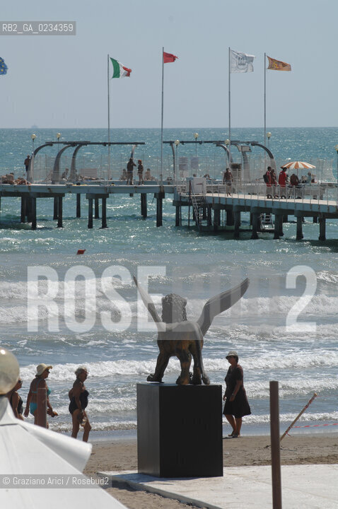 VENEZIA LUGLIO 2008 - SPIAGGIA DELLHOTEL EXCELSIOR ©Graziano Arici/Rosebud2 LEONE MOSTRA DEL CINEMA