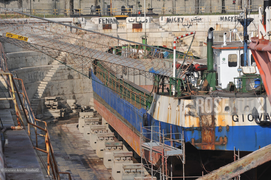 VENEZIA,24.02.2009. LAVORI DI RESTAURO E RISTRUTTURAZIONE DELLARSENALE ©Graziano Arici/Rosebud2 CONSORZIO VENEZIA NUOVA