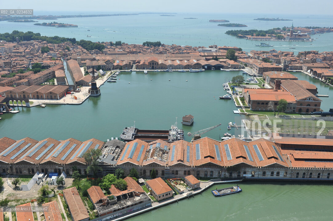 VENEZIA 17/7/09 FOTO AEREE DEI BACINI DELLARSENALE ©Graziano Arici/Rosebud2 CONSORZIO VENEZIA NUOVA