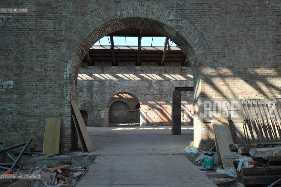 VENEZIA - ARSENALE - 20/10/09 - LAVORI DI RESTAURO E RISTRUTTURAZIONE DELLE TESE - TESA 100 ©Graziano Arici/Rosebud2 CONSORZIO VENEZIA NUOVA