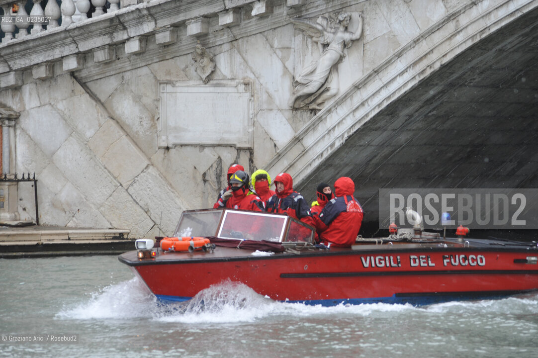 Venezia 12/09 - Canal Grande con la neve ©Graziano Arici/Rosebud2 barbone