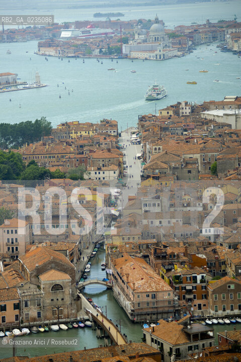 Venice  4/5/10 - Aerial view Via Garibaldi Foto aerea Venezia  ©Graziano Arici/Rosebud2