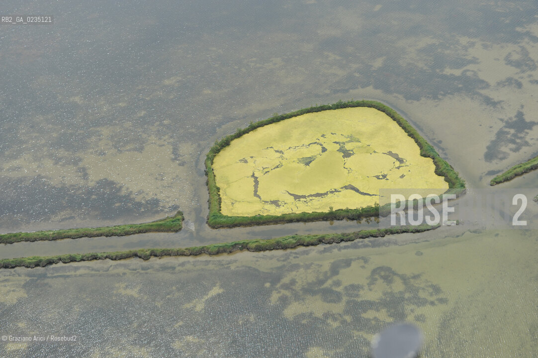 Venice 20/5/10 - Aerial view of Venice Lagoon laguna oro foto aerea ©Graziano Arici/Rosebud2
