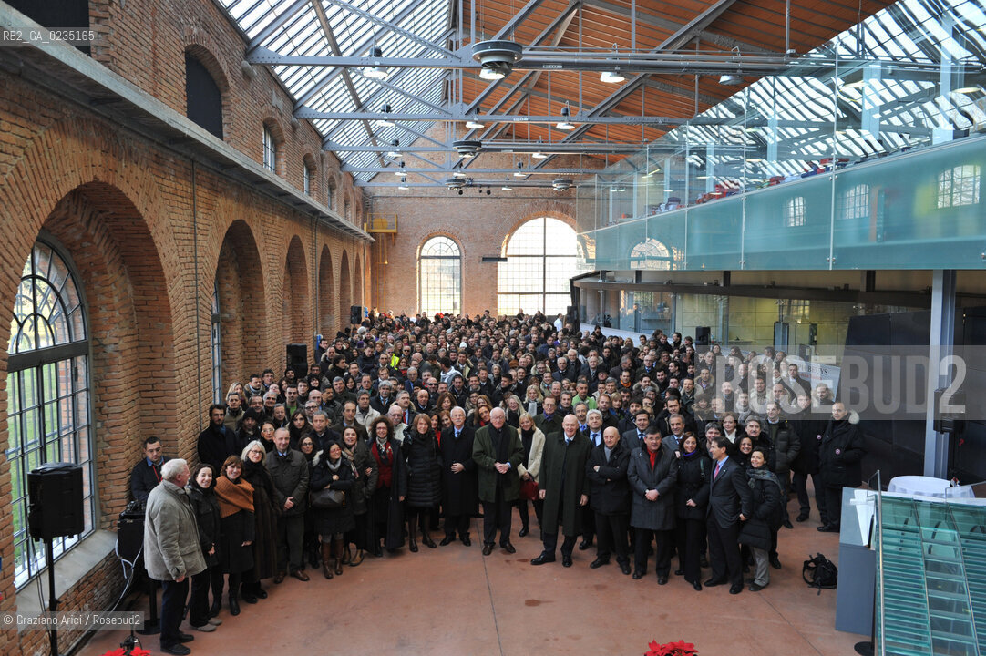 VENEZIA 18/12/09 - CERIMONIA DI AUGURI ALLA THETIS DEL CONSORZIO VENEZIA NUOVA ©Graziano Arici/Rosebud2