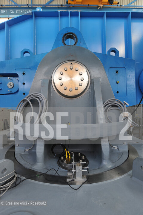 PADOVA 11 MARZO 2010 - CERNIERA AL CAMPO PROVE DELLA FIP ©Graziano Arici/Rosebud2 CONSORZIO VENEZIA NUOVA