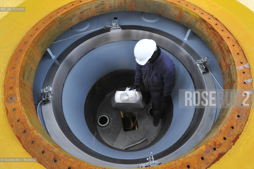 VENEZIA - 29/1/10 CAMPO PROVE CERNIERA FIP ©Graziano Arici/Rosebud2 CONSORZIO VENEZIA NUOVA