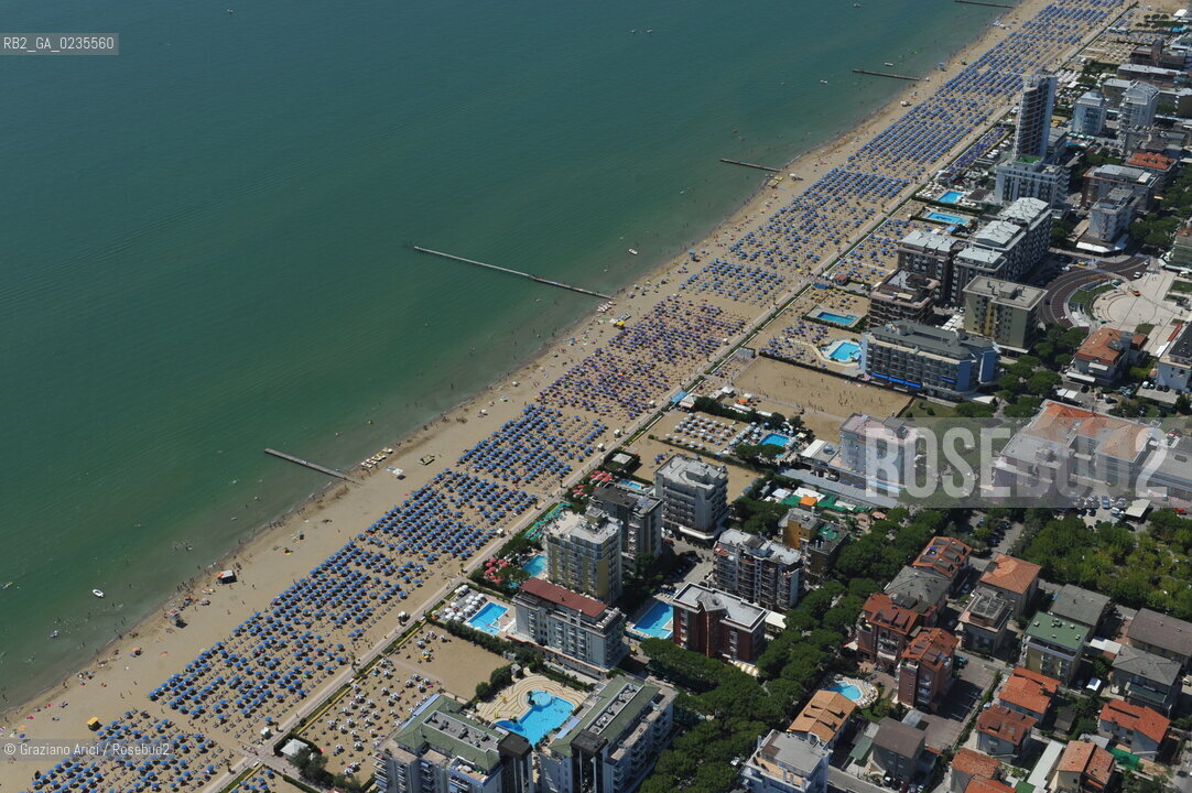 Venice (Jesolo Beach) 28/7/10 : The beach at Jesolo Beach ©Graziano Arici/Rosebud2
