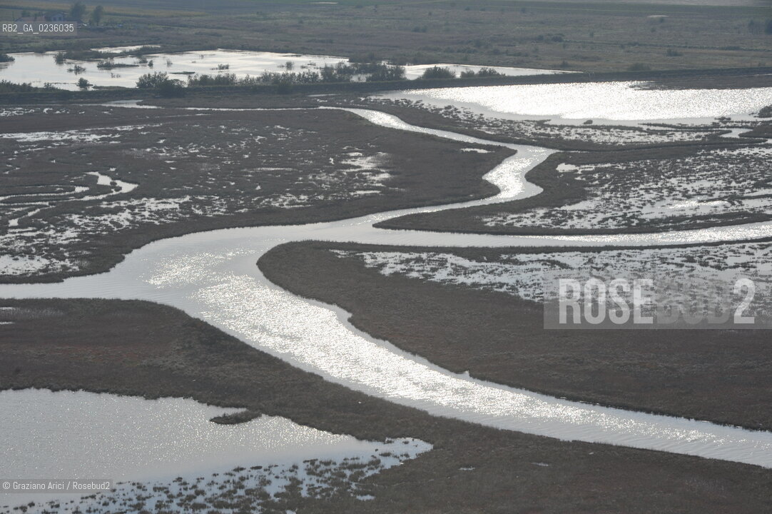 VENEZIA 11/10/10- FOTO AEREE DELLE BARENE DELLA LAGUNA SUD ©Graziano Arici/Rosebud2 CONSORZIO VENEZIA NUOVA LAGUNA BARENA
