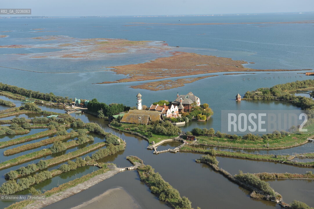 VENEZIA 11/10/10- FOTO AEREE DELLE BARENE DELLA LAGUNA SUD VALLE DA PESCA VALLE ZAPPA ©Graziano Arici/Rosebud2 CONSORZIO VENEZIA NUOVA LAGUNA BARENA VALLE DA PESCA