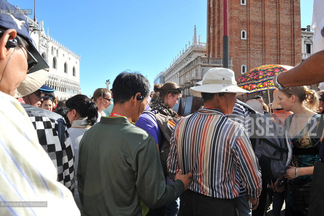 Venice october 2010 - Tourists in Venice turismo ©Graziano Arici/Rosebud2