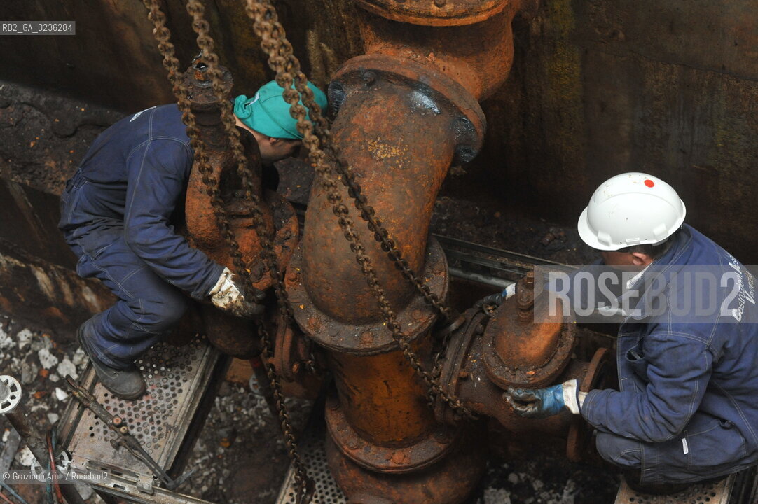 VENEZIA ARSENALE 11/11/10 LAVORI DI RISTRUTTURAZIONE DELLARSENALE DI VENEZIA EDIFICIO 88 E POMPE ©Graziano Arici/Rosebud2   CONSORZIO VENEZIA NUOVA
