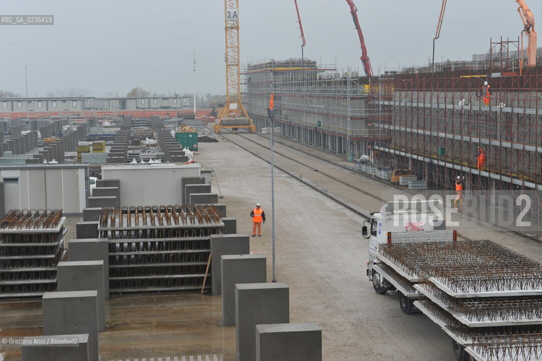 Venezia 9/12/10 - LAVORI IN CORSO ALLA BOCCA DI PORTO DI MALAMOCCO ©Graziano Arici/Rosebud2 CONSORZIO VENEZIA NUOVA