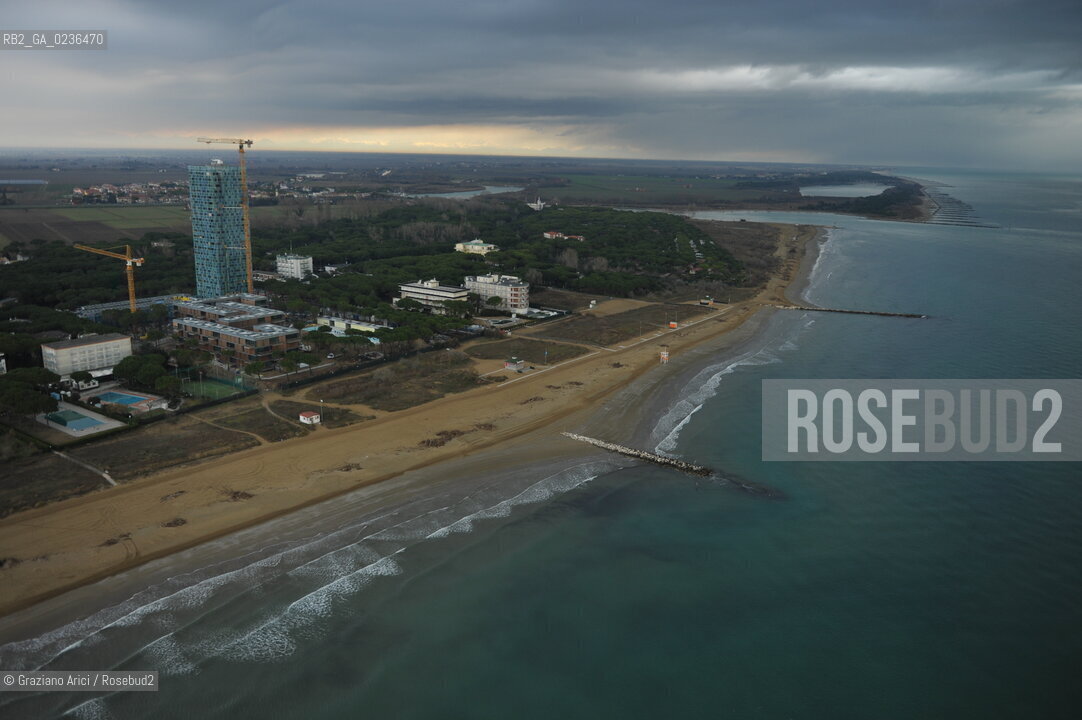 Venezia 13/12/10 - Litorale del Jesolo Eraclea spiaggia ©Graziano Arici/Rosebud2 consorzio venezia nuova
