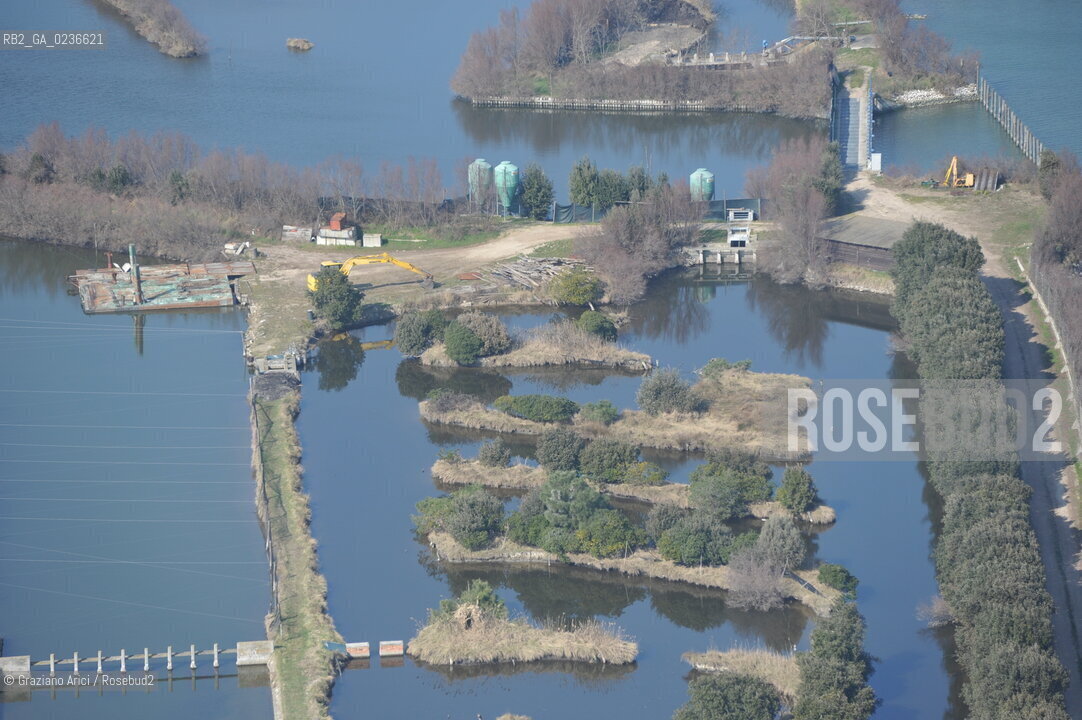 VENEZIA 1/2/11 - FOTO AEREE VALLE DA PESCA VALLE ZAPPA ©Graziano Arici/Rosebud2