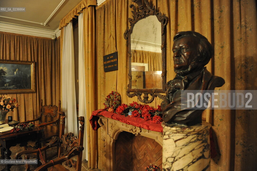 Venice 4/2/11 - The Wagner Apartment where the composer Richard Awner died, in Ca Vendramin Calergi Palace appartamento Wagner compositore musica ©Graziano Arici/Rosebud2