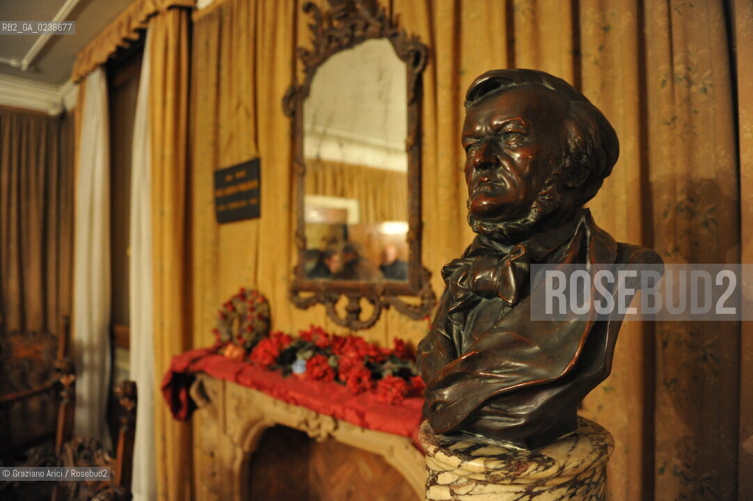 Venice 4/2/11 - The Wagner Apartment where the composer Richard Awner died, in Ca Vendramin Calergi Palace appartamento Wagner compositore musica ©Graziano Arici/Rosebud2