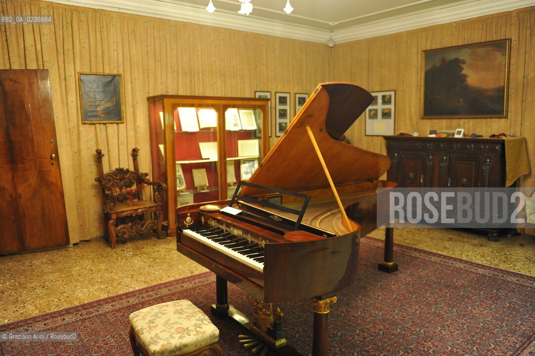 Venice 4/2/11 - The Wagner Apartment where the composer Richard Awner died, in Ca Vendramin Calergi Palace appartamento Wagner compositore musica ©Graziano Arici/Rosebud2