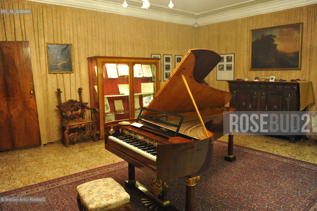 Venice 4/2/11 - The Wagner Apartment where the composer Richard Awner died, in Ca Vendramin Calergi Palace appartamento Wagner compositore musica ©Graziano Arici/Rosebud2