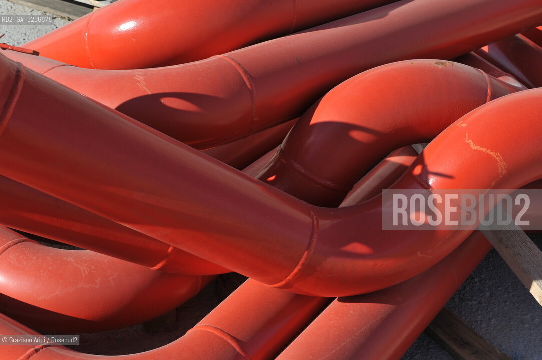 VENEZIA 3/2/11 - LAVORI IN CORSO ALLA BOCCA DI PORTO DI LIDO LATO TREPORTI ©Graziano Arici/Rosebud2 CONSORZIO VENEZIA NUOVA