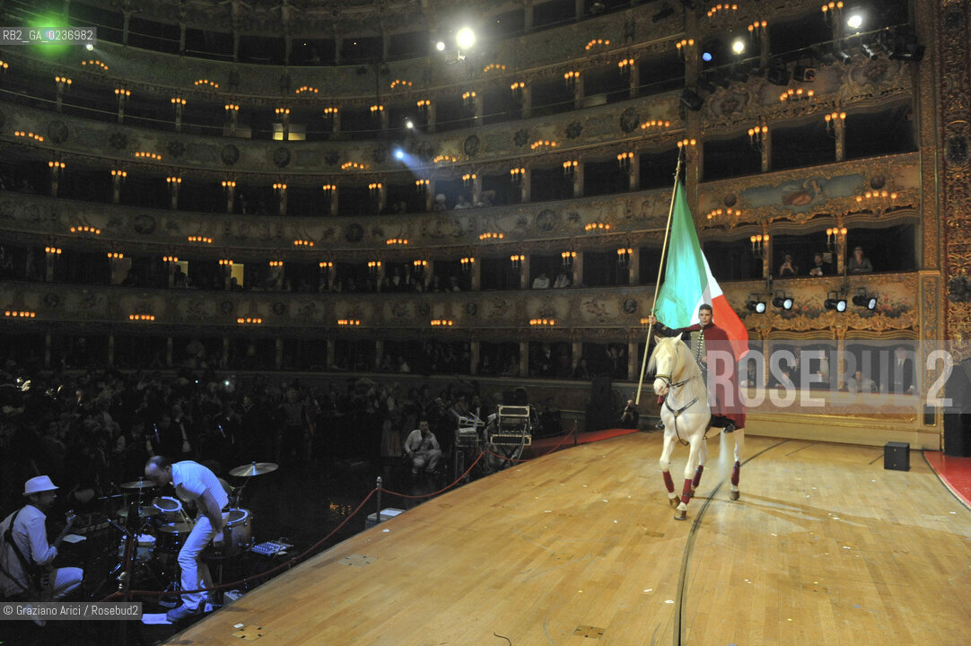 Venice 5/02/2011 - The Great Ball Party at The Gran Teatro La Fenice Theater  Gran Ballo della Cavalchina during the Carnival carnevale ©Graziano Arici/Rosebud2