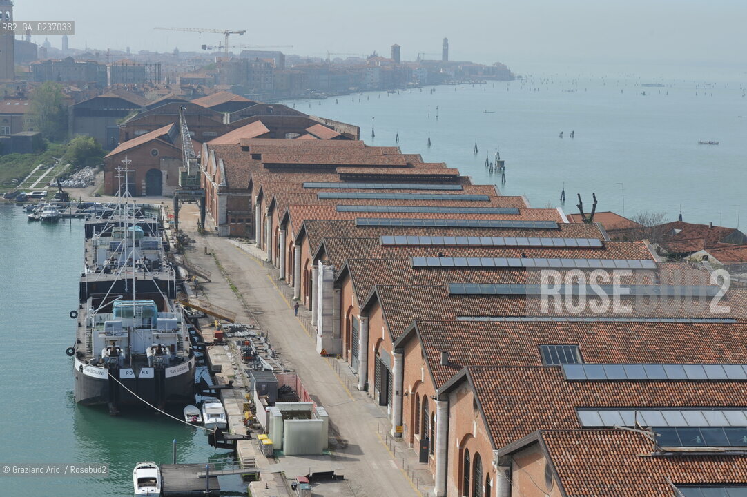 Venice - 8/4/11 - View from  the Torre di Porta Nuova in Venice Arsenal arsenale ©Graziano Arici/Rosebud2